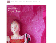 Tablet Screenshot of janeyjones.com